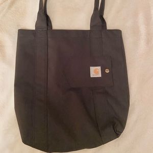 Black Carhartt tote bag